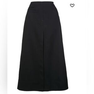 🧡 Phillip Lim Black Button-Down Maxi Skirt